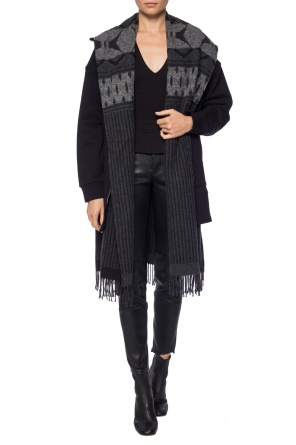 Sweatshirt with fringes, zdjęcie 2 Sweatshirt with fringes od Diesel Black Gold